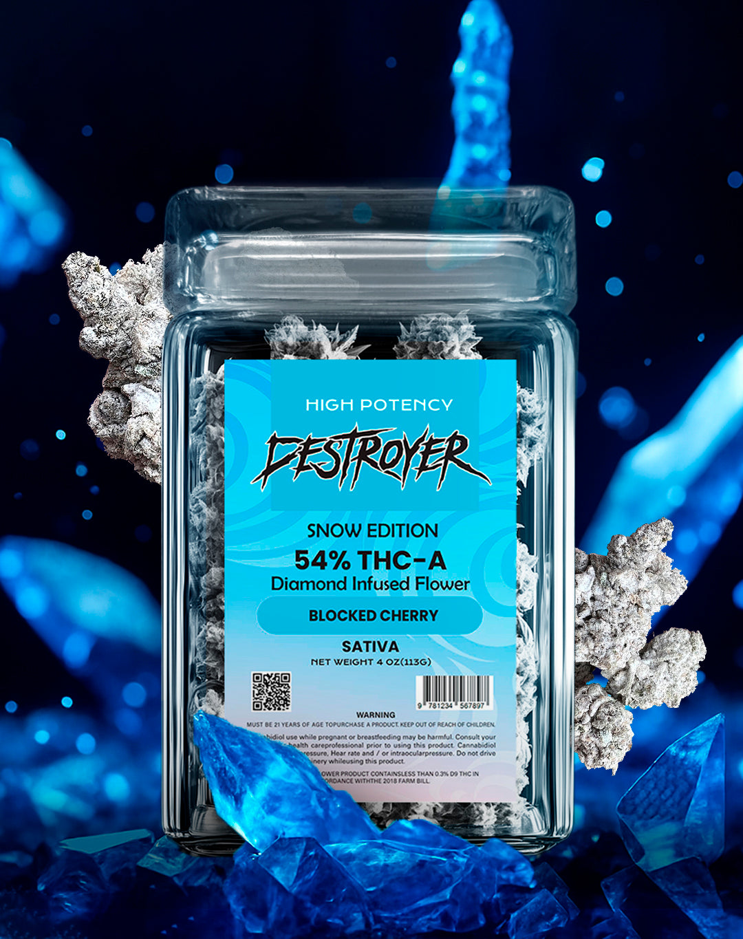 Premium Exotic Flower - Snow Edition