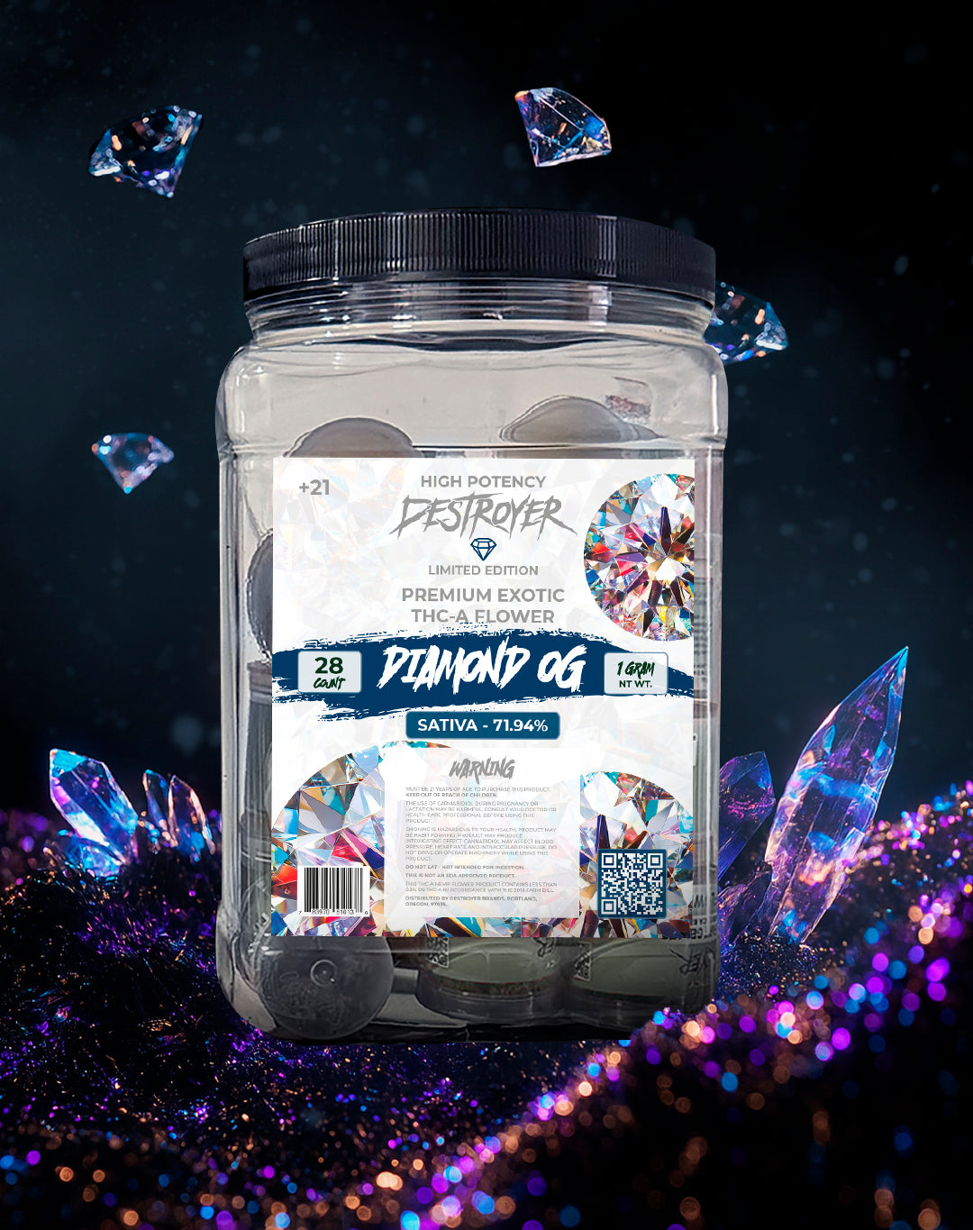 Exotic THC-A Flowers - Diamon Edition