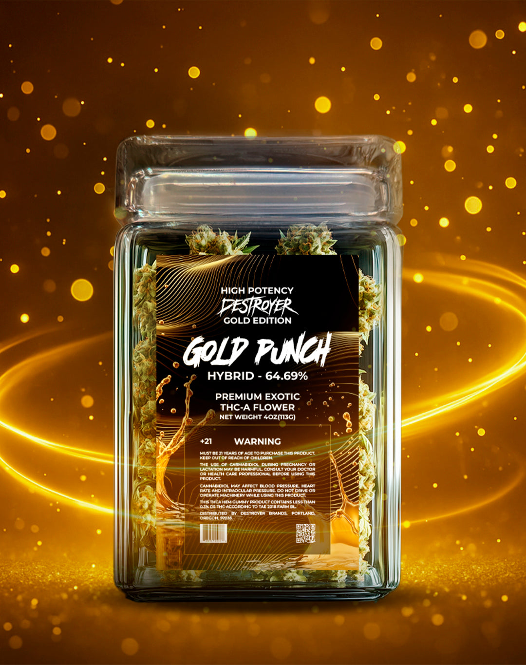 Premium Exotic Flower - Gold Edition