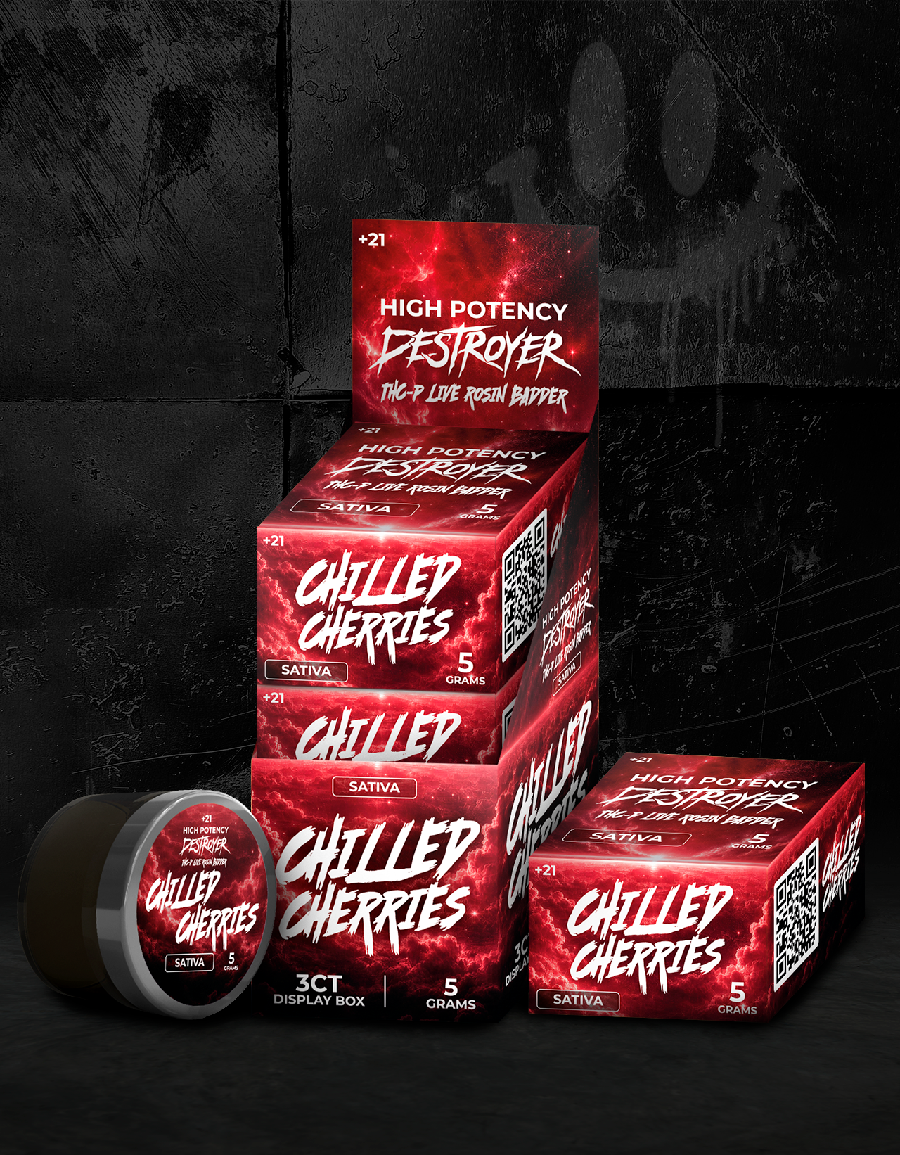 Chilled cherries