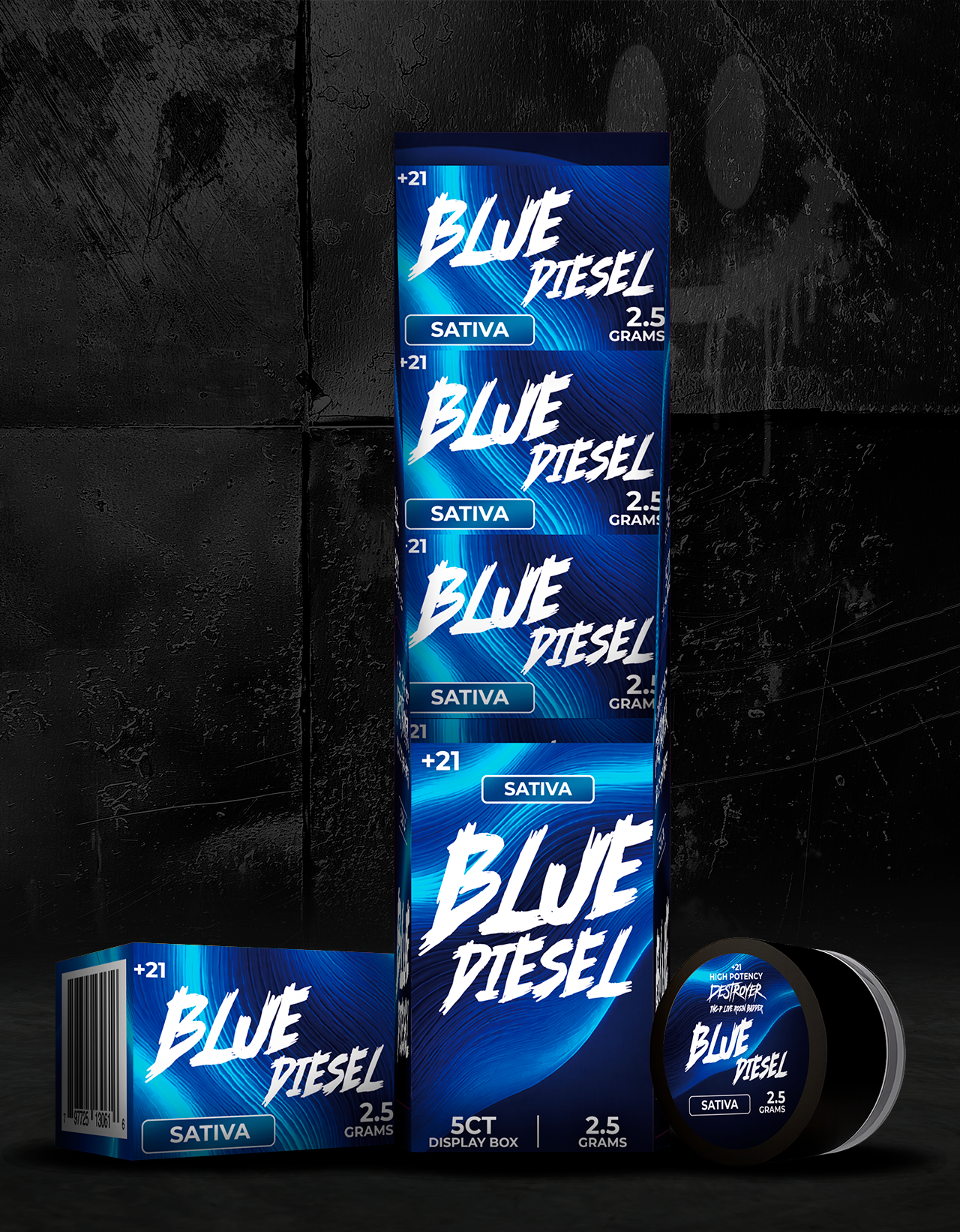 Blue diesel
