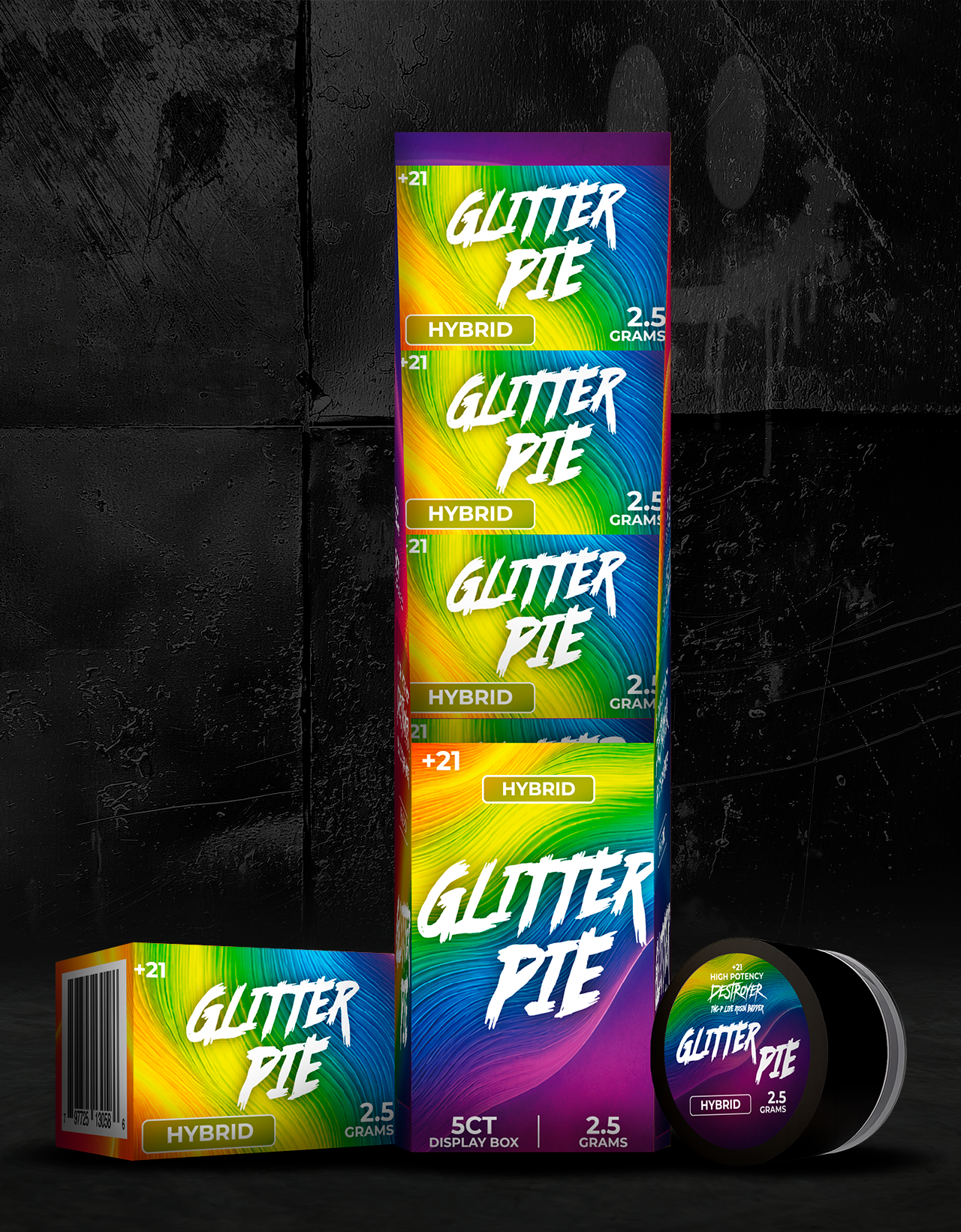 Glitter pie