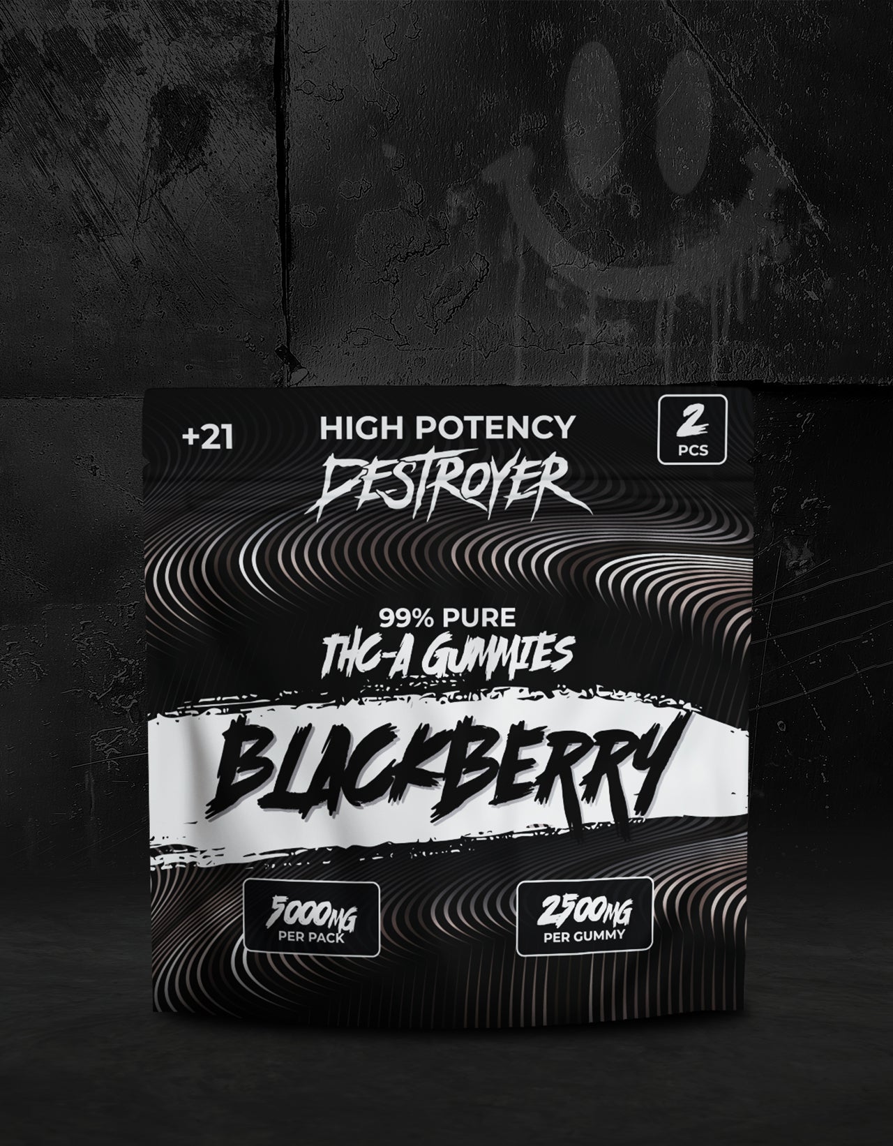 THC A Gummies 100CT Box: Blackberry, Pineapple Juice, Pink Berry Kiwi , Cotton Candy, Peach Cream