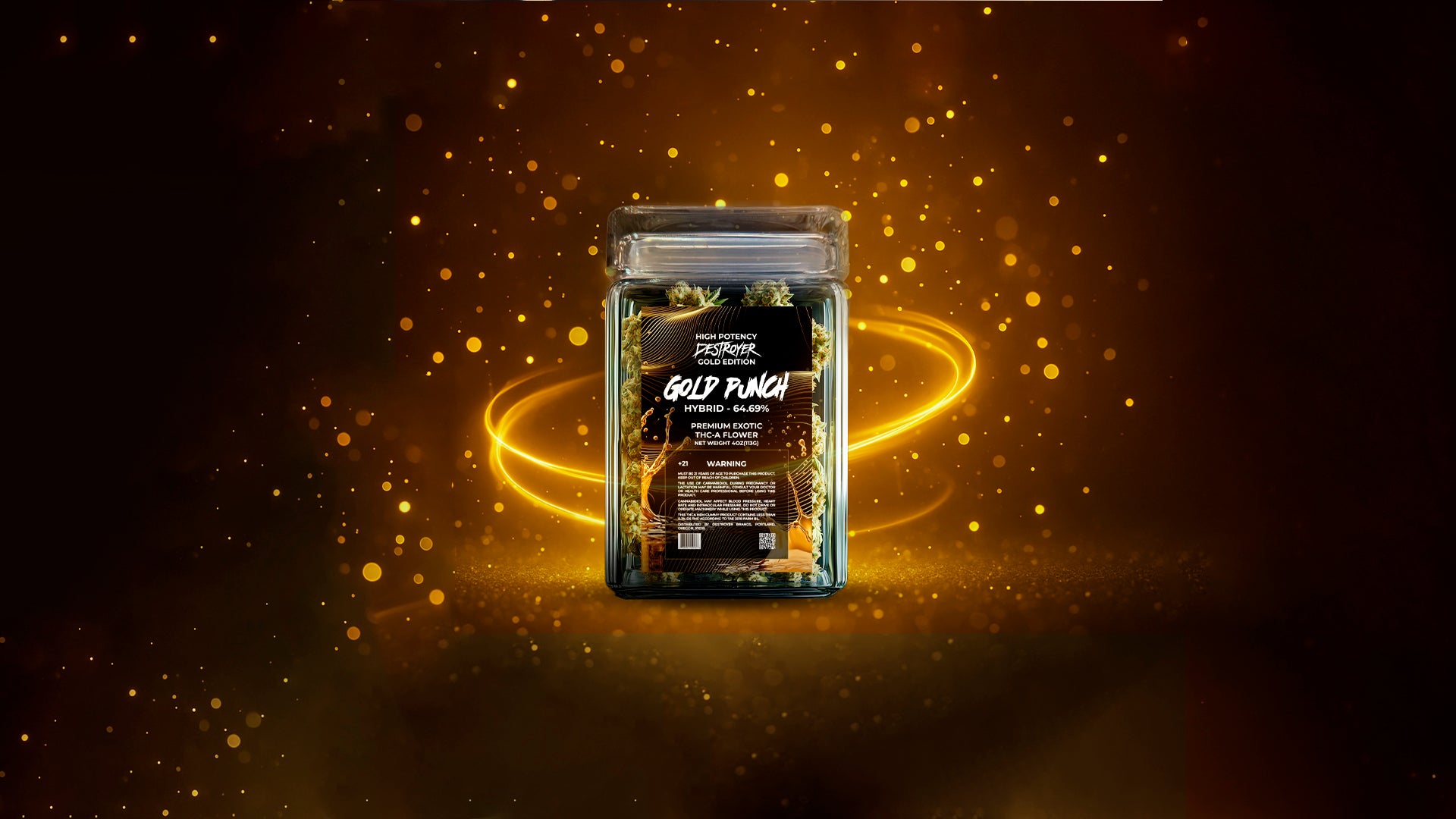 Premium Exotic Flower - Gold Edition