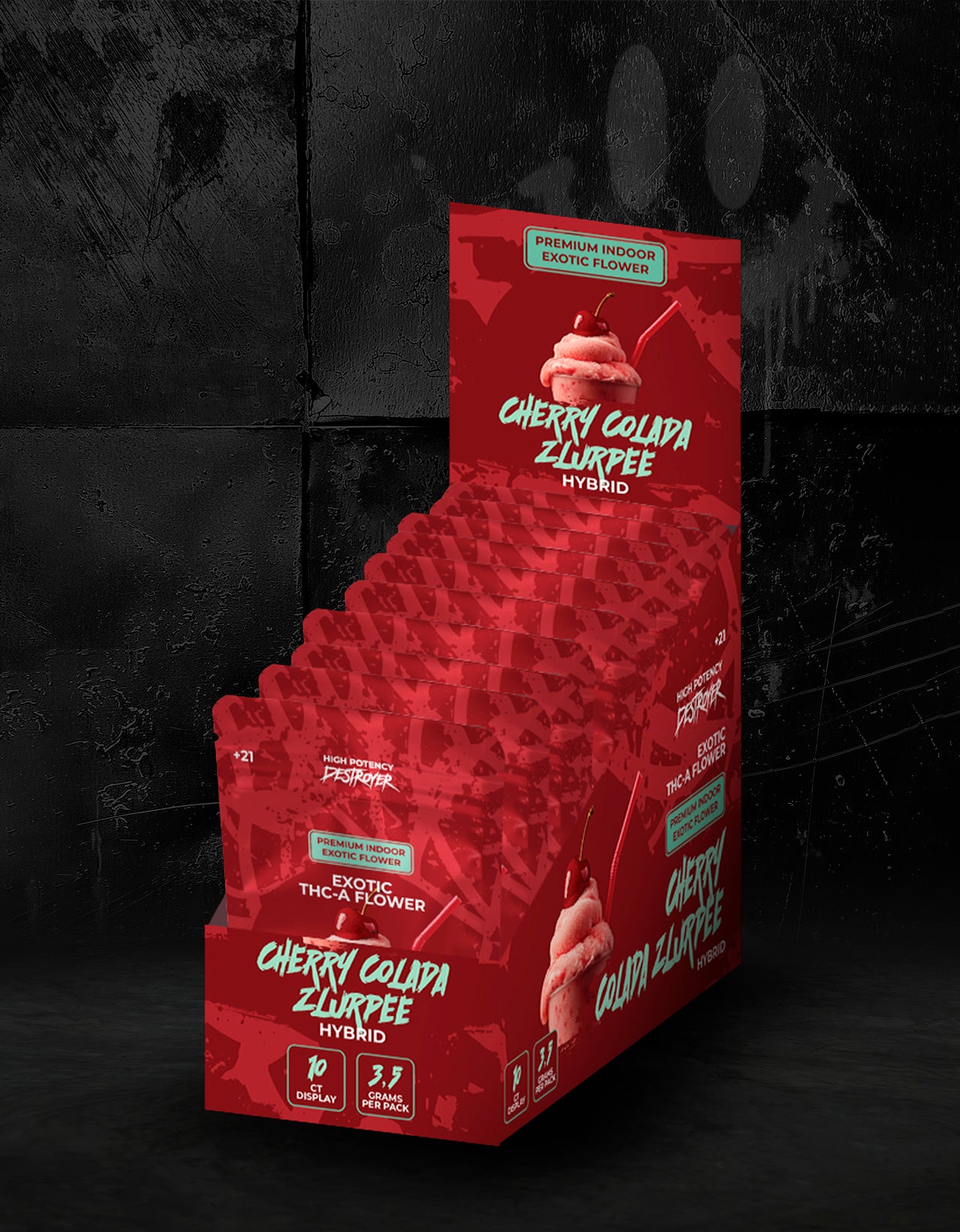 Cherry Colada Slurpee - 10CT BOX