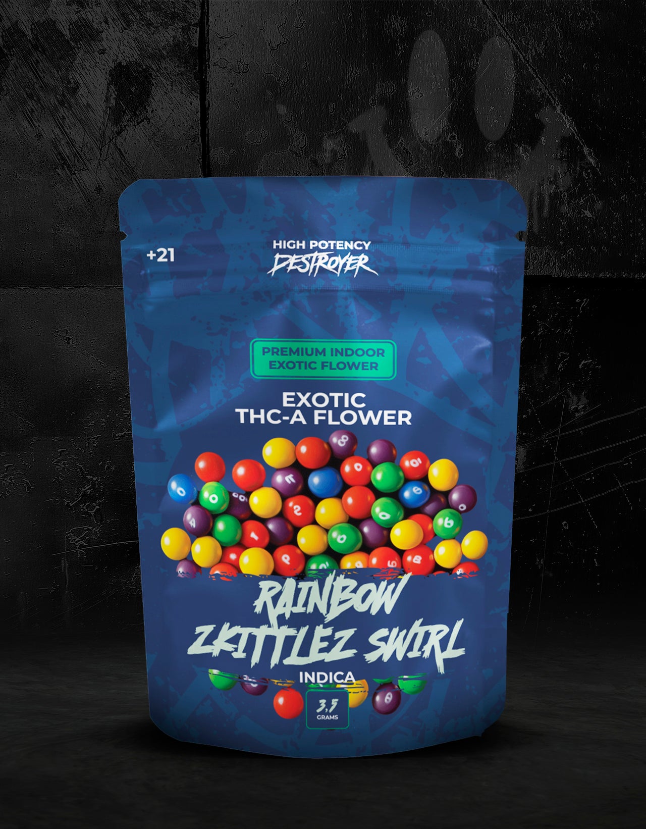 Rainbow Zkittlez Swirl - 10CT BOX