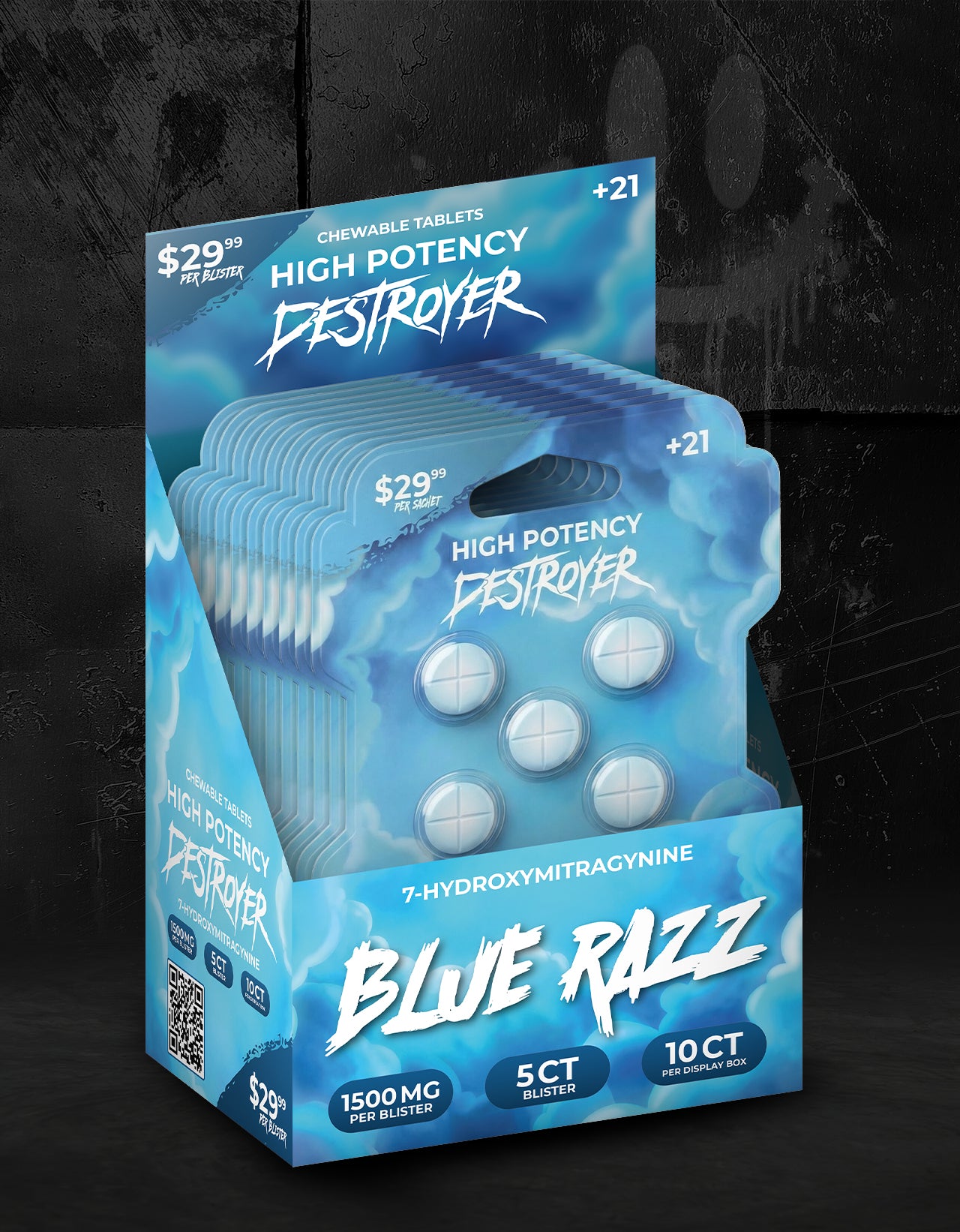 Blue razz
