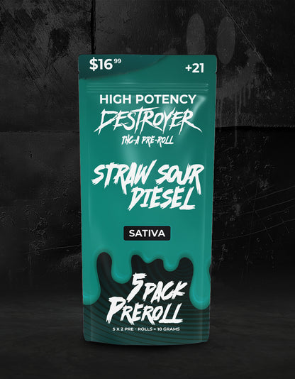 Straw Sour Diesel